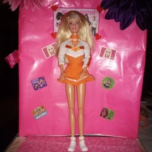 University Of Tennessee Cheerleader Barbie Doll